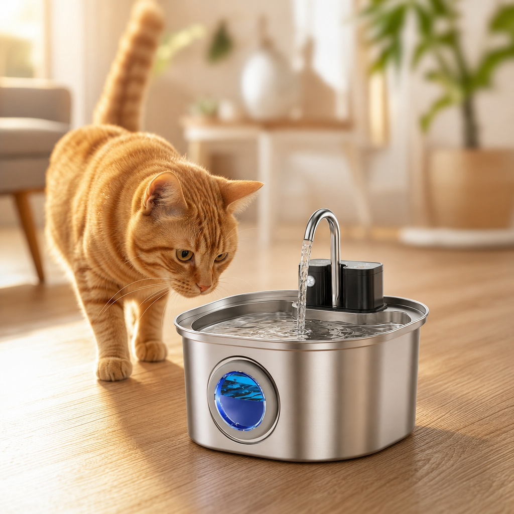 Fontaine Chat Inox 3L